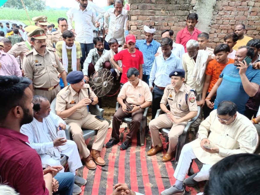 जमीन को लेकर हुए विवाद में पीड़ित पक्ष के 23 लोगों के नाम पर केस दर्ज करने पर नप गए फतेहाबाद इंस्पेक्टर