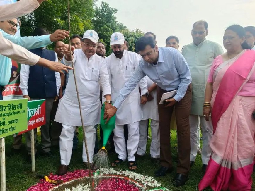 प्रभारी मंत्री ने किया स्वच्छता अभियान का शुभारंभ, अब कर रहे भाजपा पदाधिकारियों संग बैठक