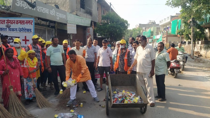 बल्केश्वर में साप्ताहिक स्वच्छता अभियान हो गया शुरू